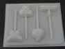 1307 Garden Bugs Chocolate or Hard Candy Lollipop Mold 1307 Garden Bugs Chocolate or Hard Candy Lollipop Mold